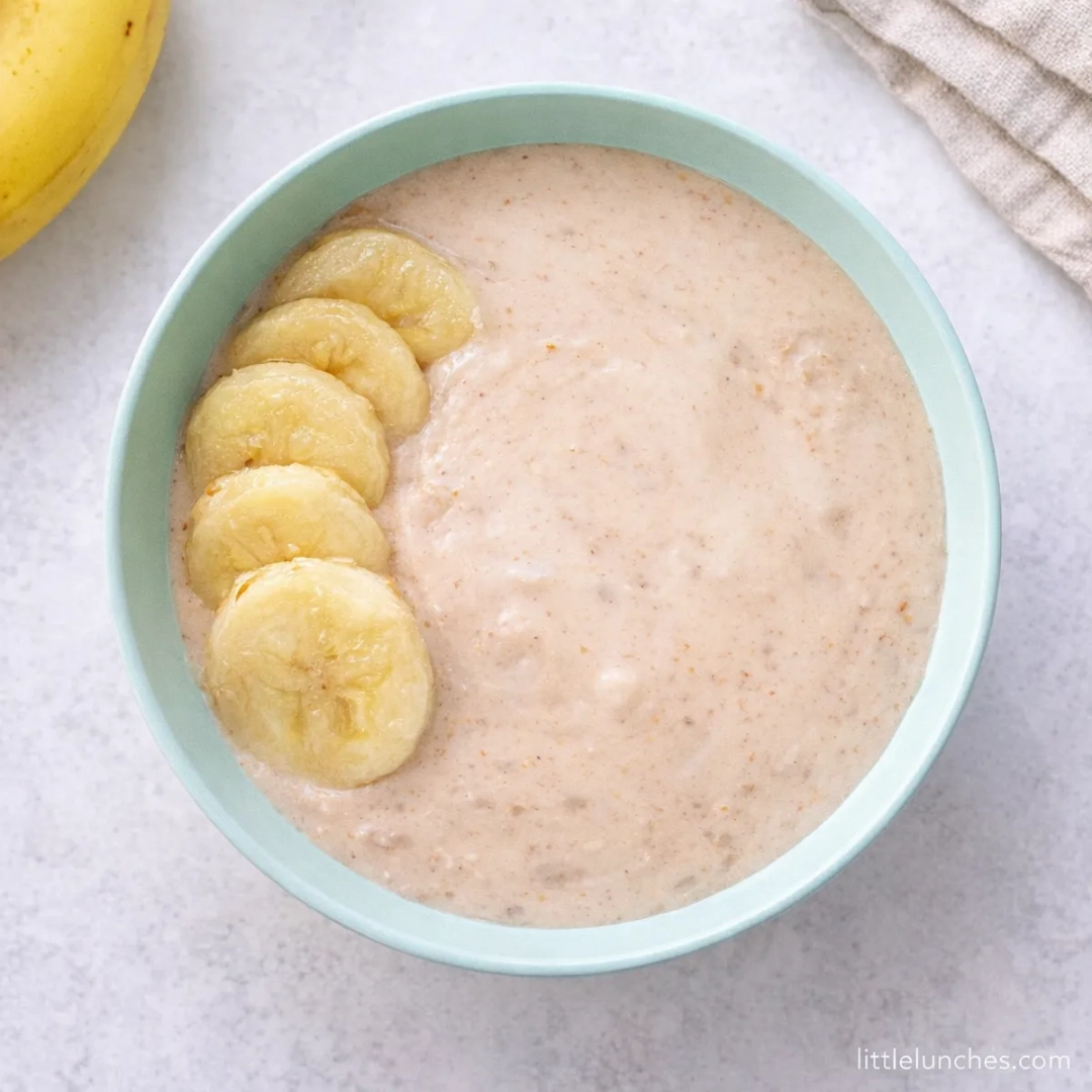 Yogur con mantequilla de almendra y banano