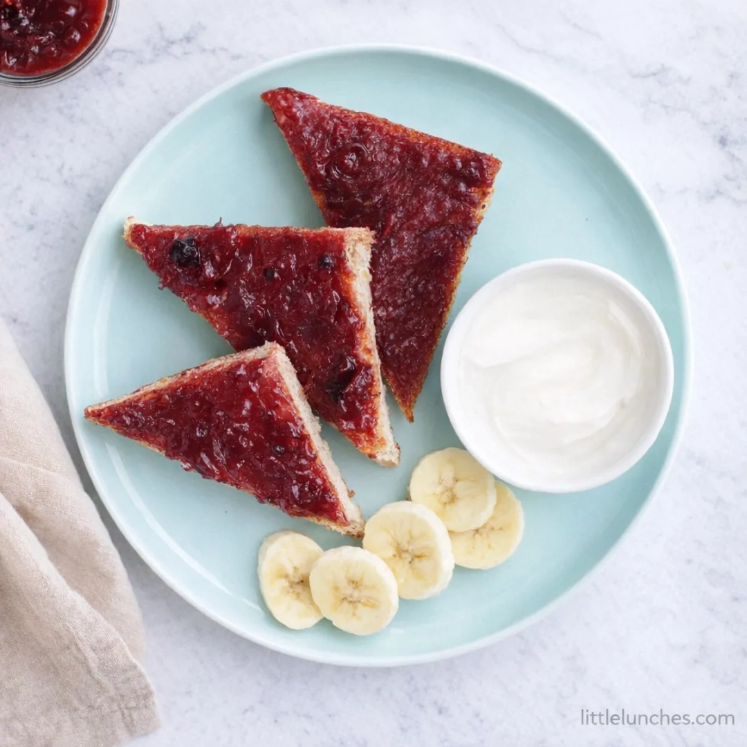 Almond Jam Toast with Yogurt (gf)