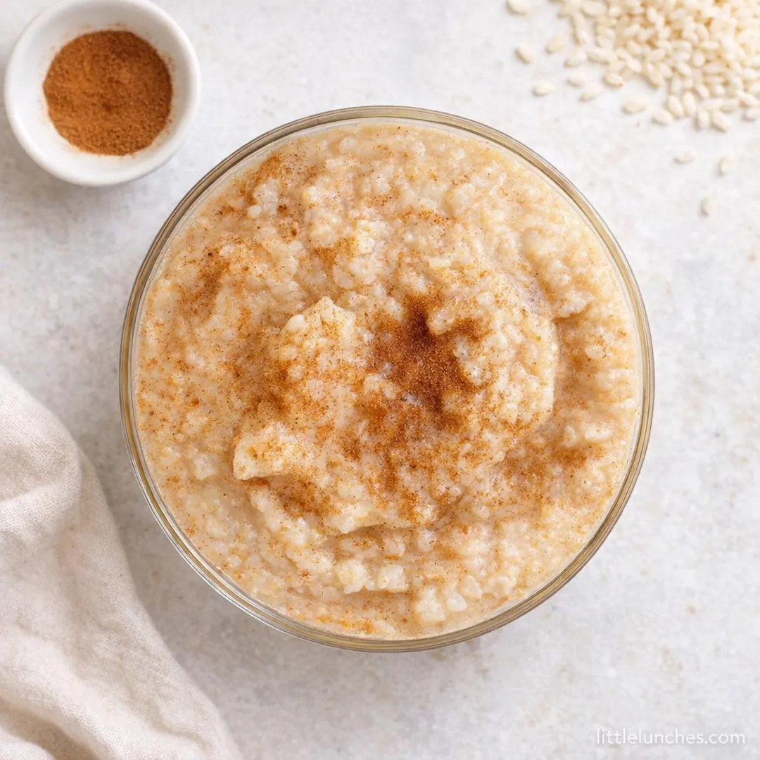 Avena de manzana y canela