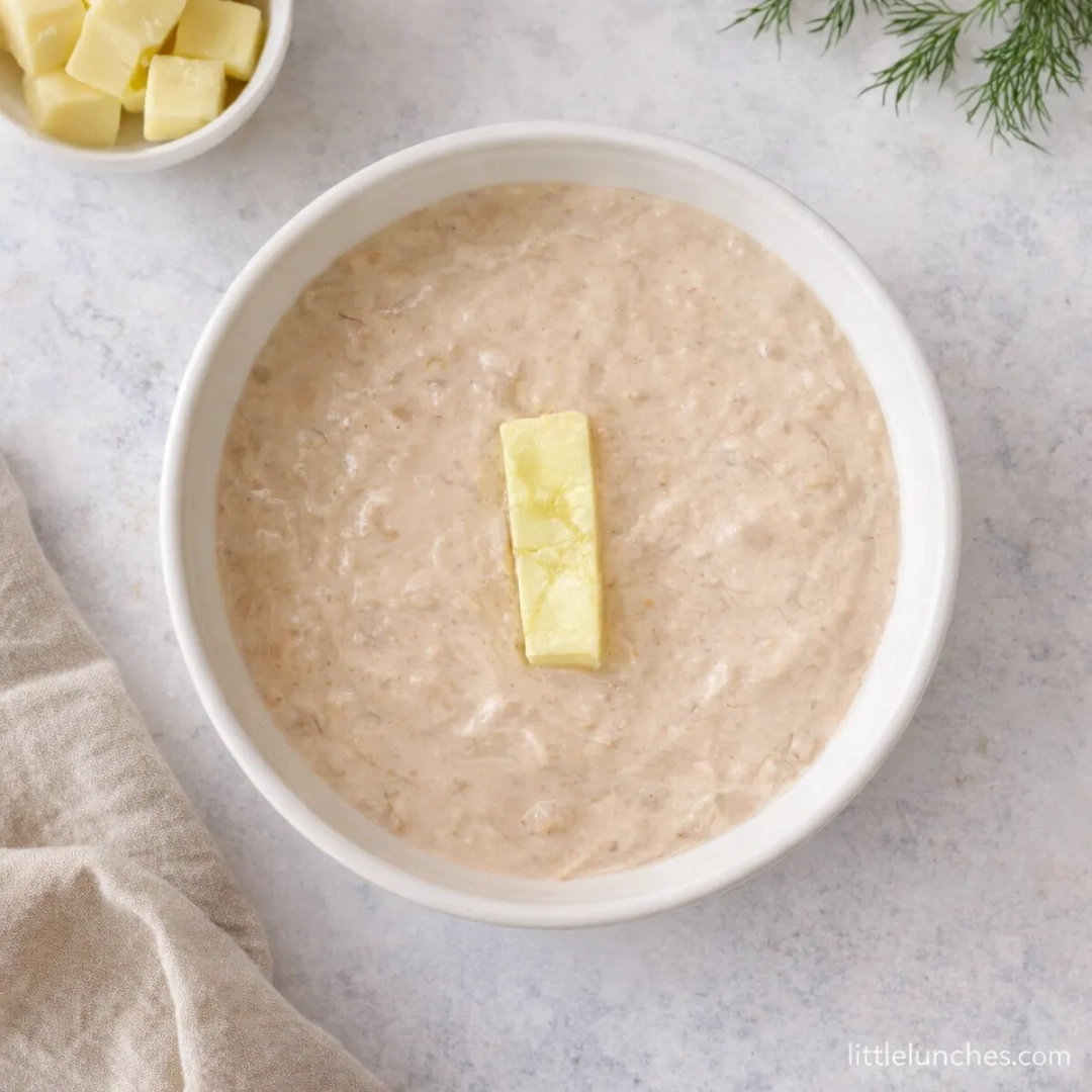 Yogur de manzana y mantequilla de almendra