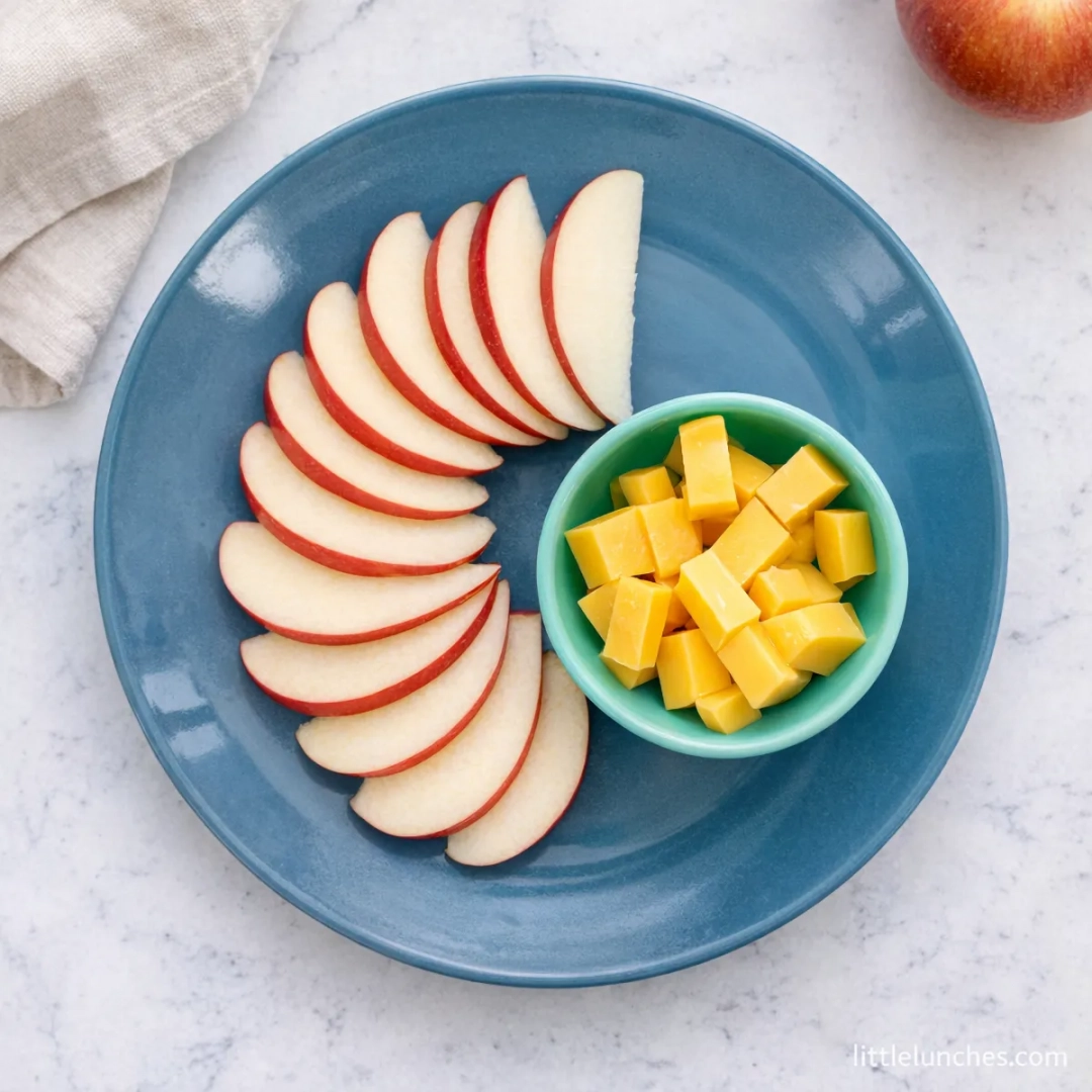 Apples and Cheddar Cheese