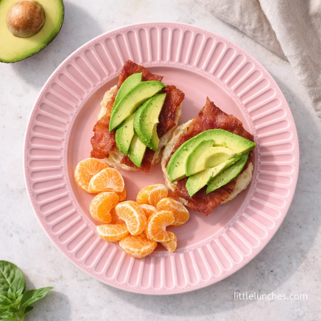 Arepas with Turkey Bacon and Avocado