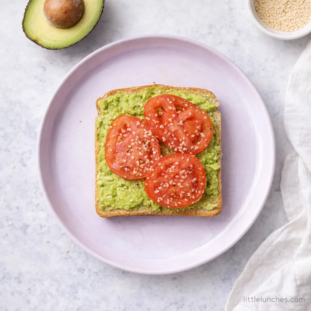 Avocado and Tomato Toast (gf)