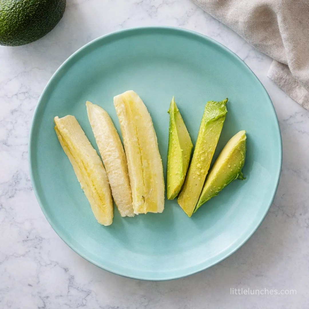 Avocado Slices and Banana Spears