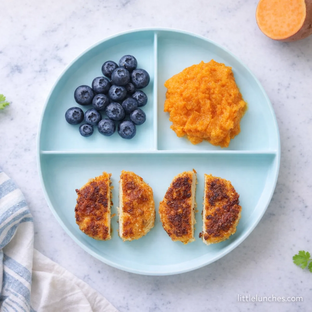 Baby Apple Chicken Patties