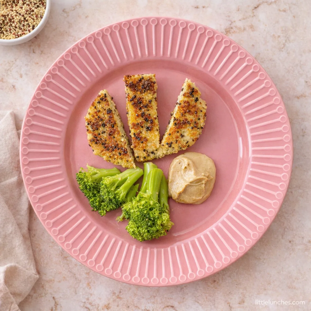 Tortitas de quinoa para bebe