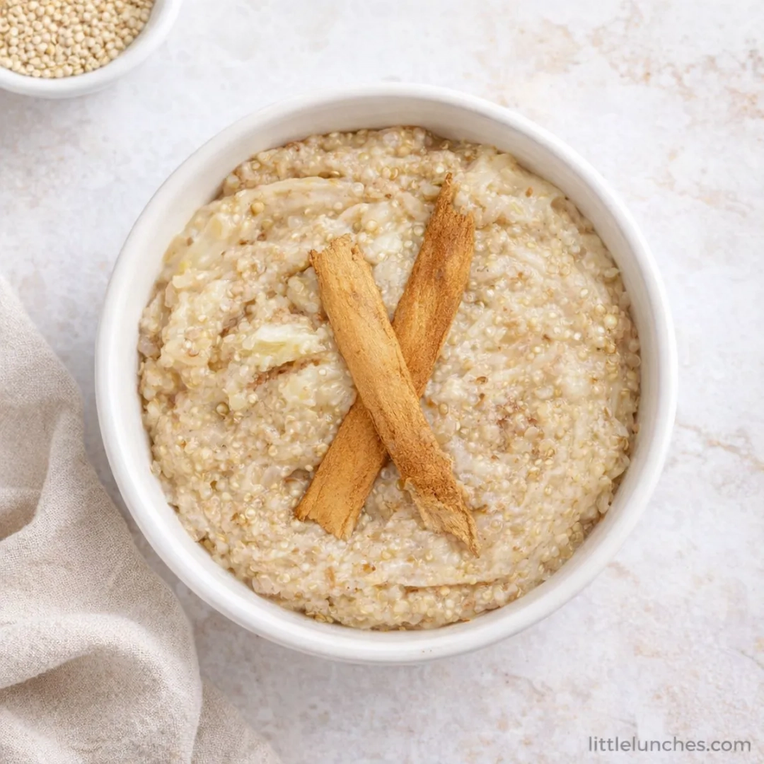 Gachas de quinoa y banano