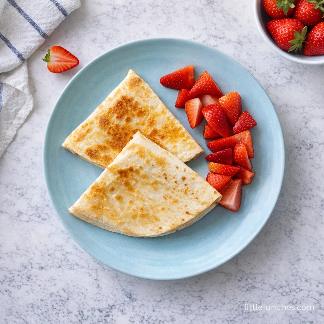 Quesadillas de frijoles negros con aguacate