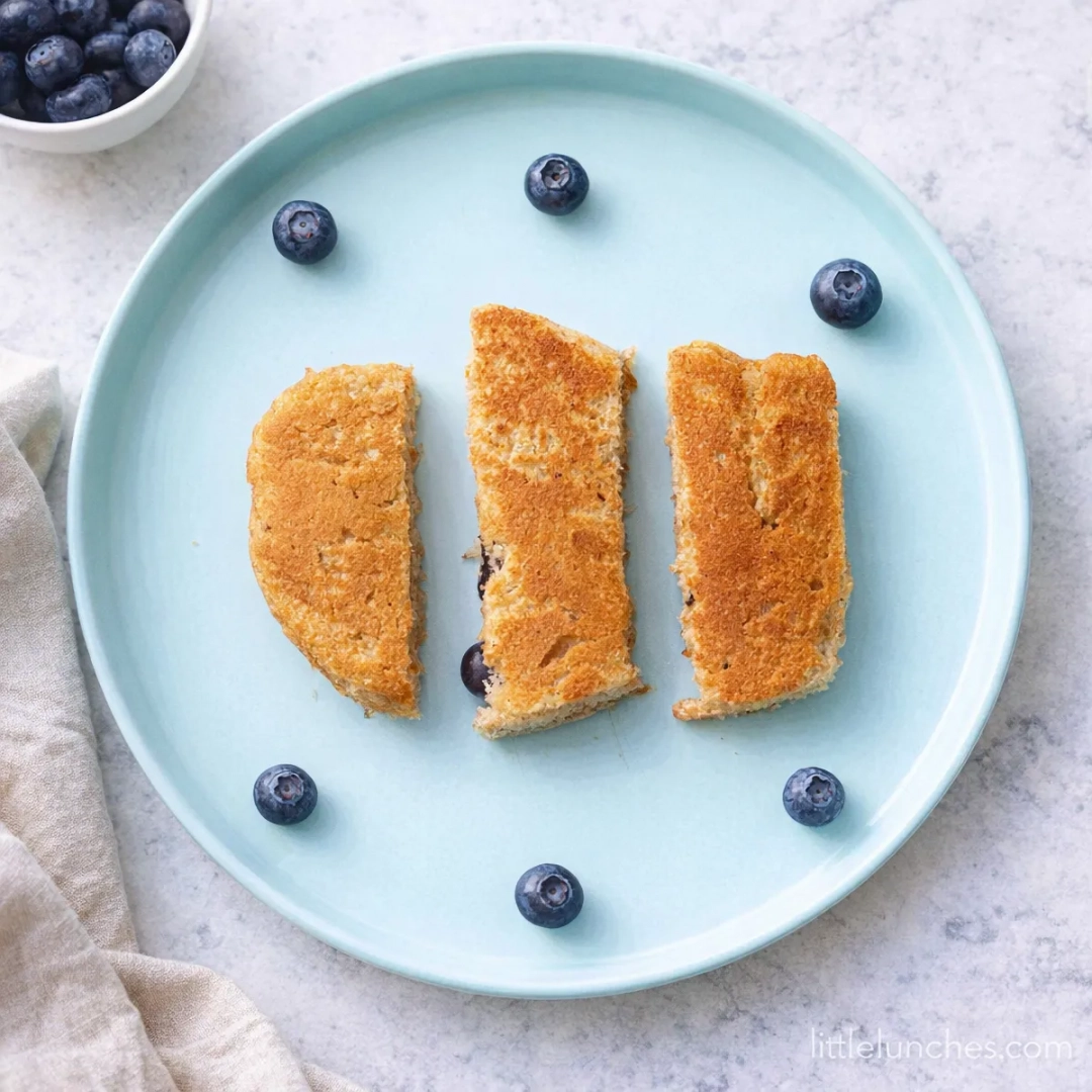 Panqueques veganos de arándano