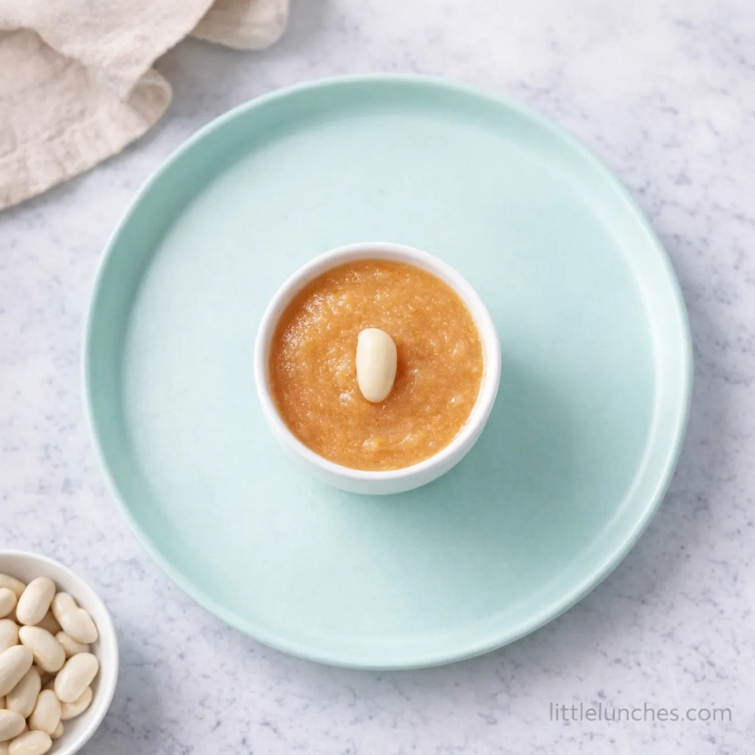 Puré de cannellini y chile morrón