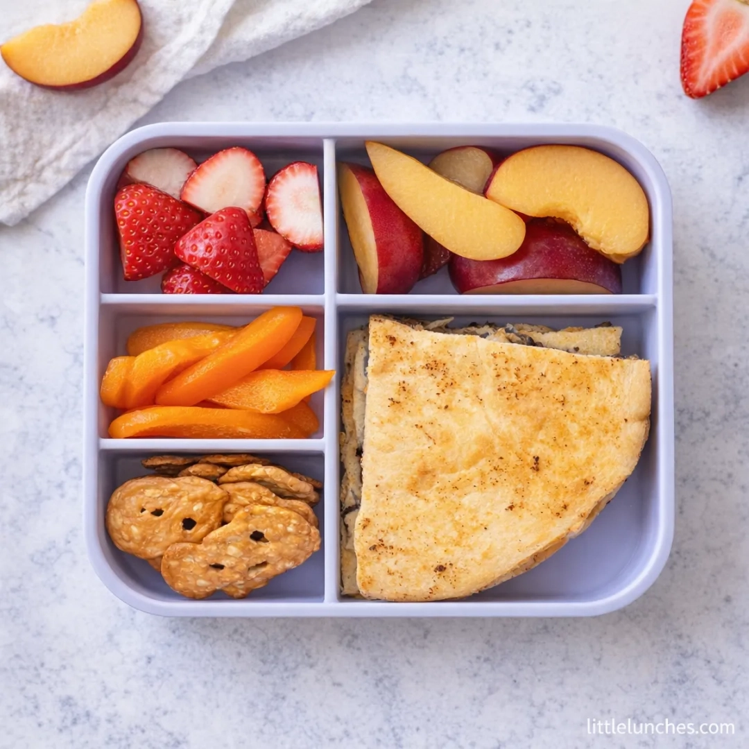 Cheesy Steak Quesadilla Lunchbox