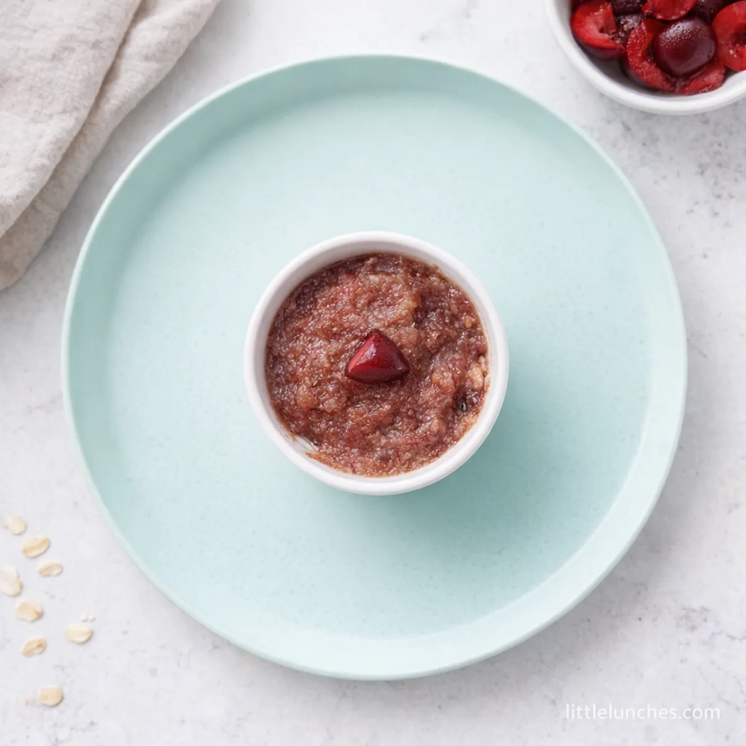 Puré de cerezas