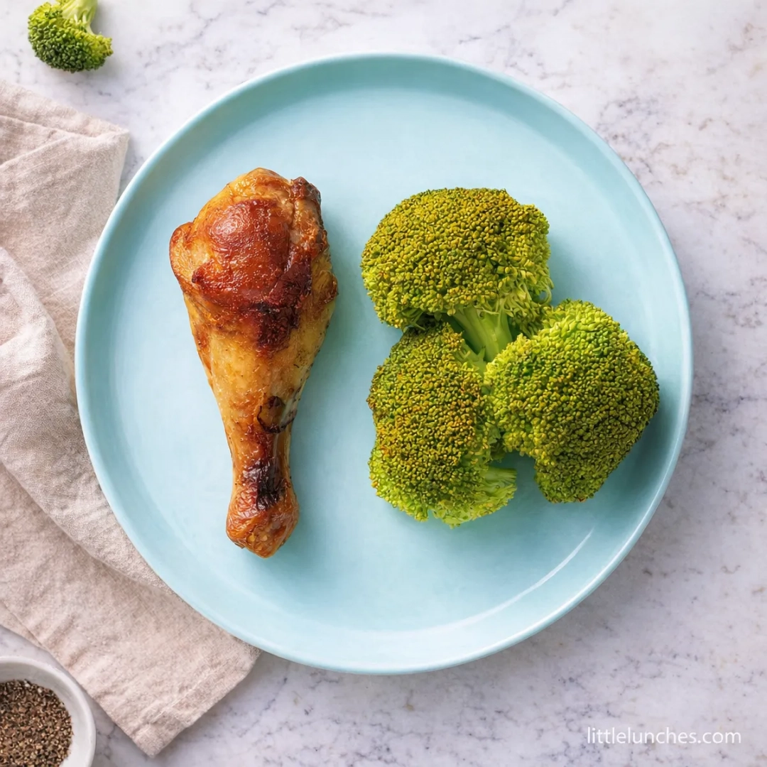Pollo y brócoli