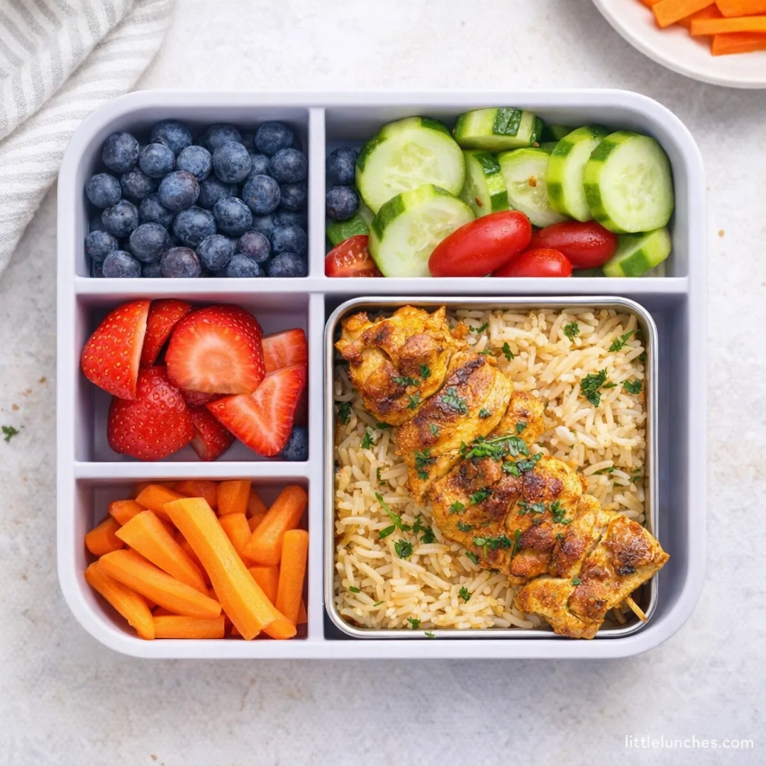 Chicken Skewers Lunchbox