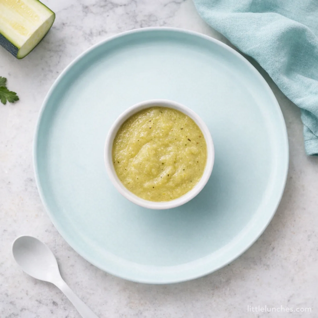 Puré de garbanzos y kiwi