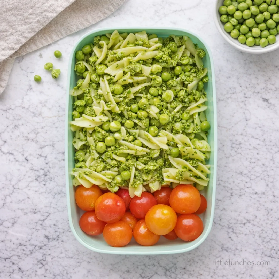 Chickpea Pesto Pasta