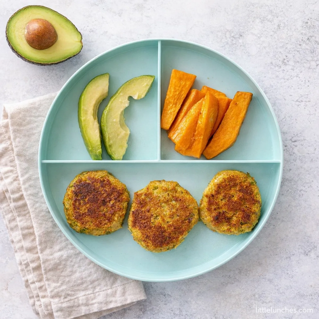 Nuggets de garbanzo y vegetales
