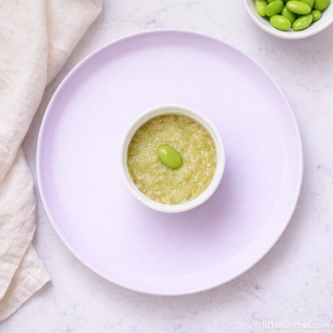 Puré de edamame