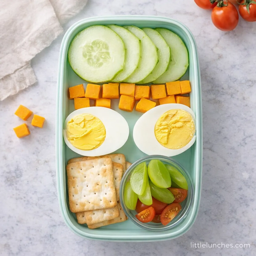 Egg and Cheese Bento Box