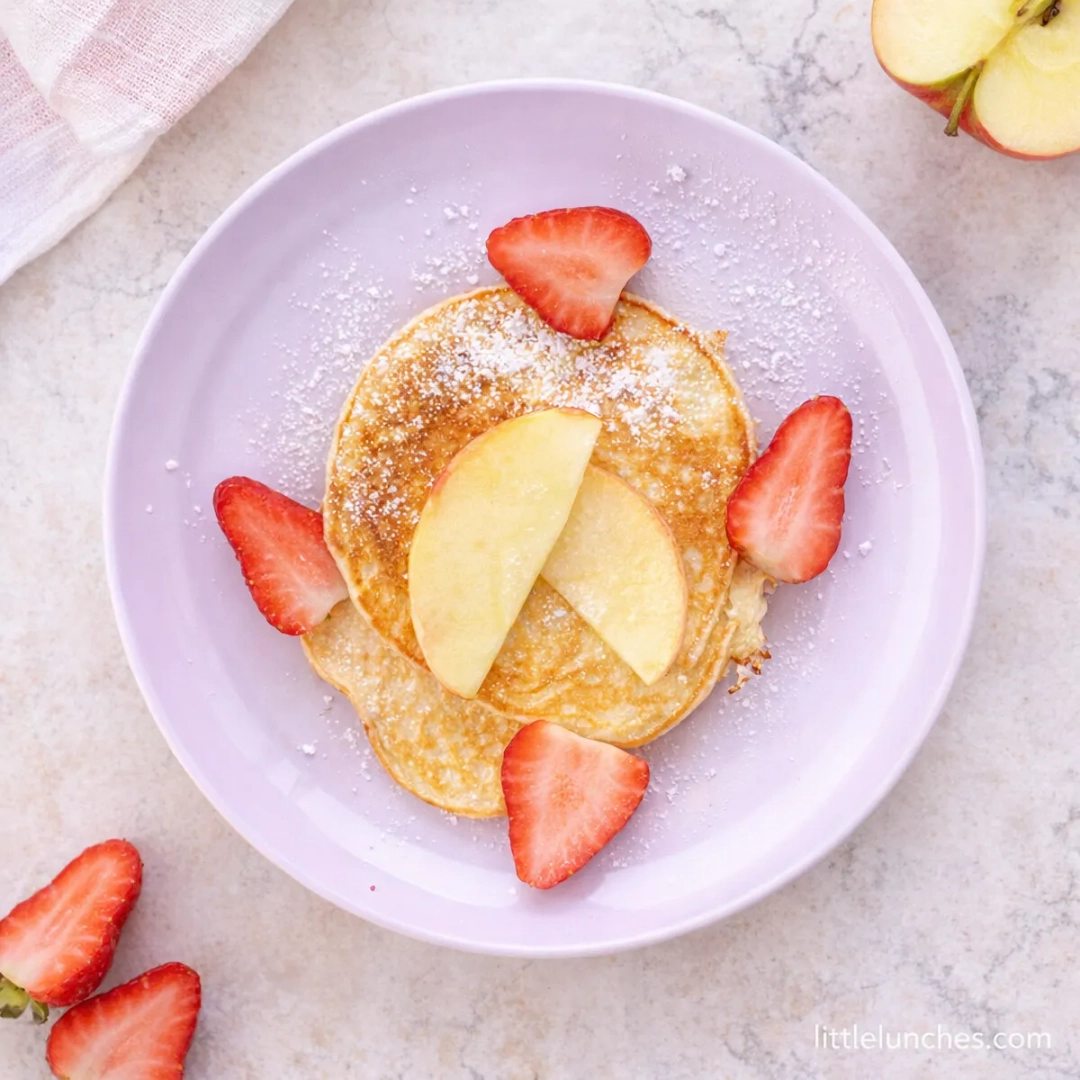 Panqueques de manzana sin gluten