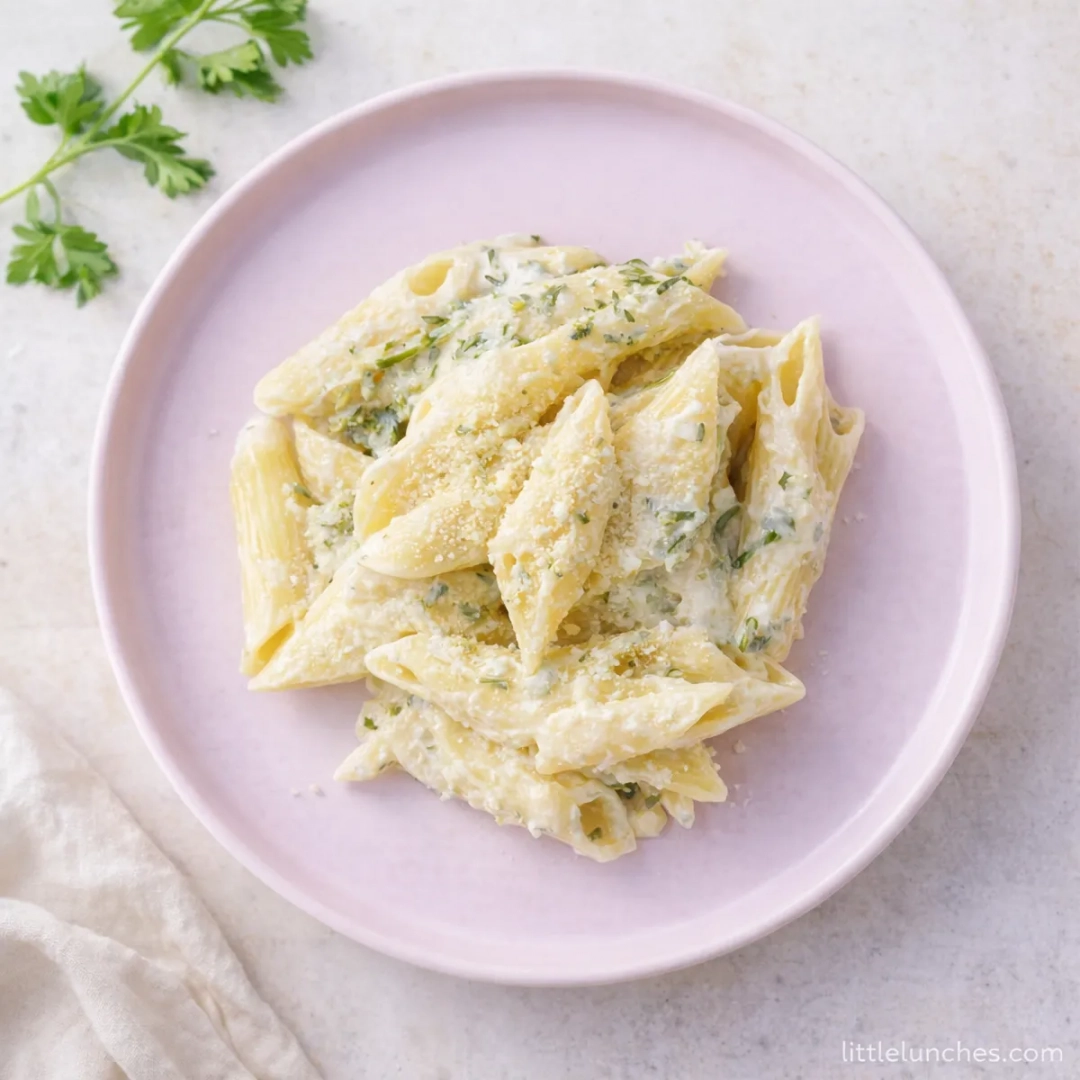 Pasta de ricotta y limón