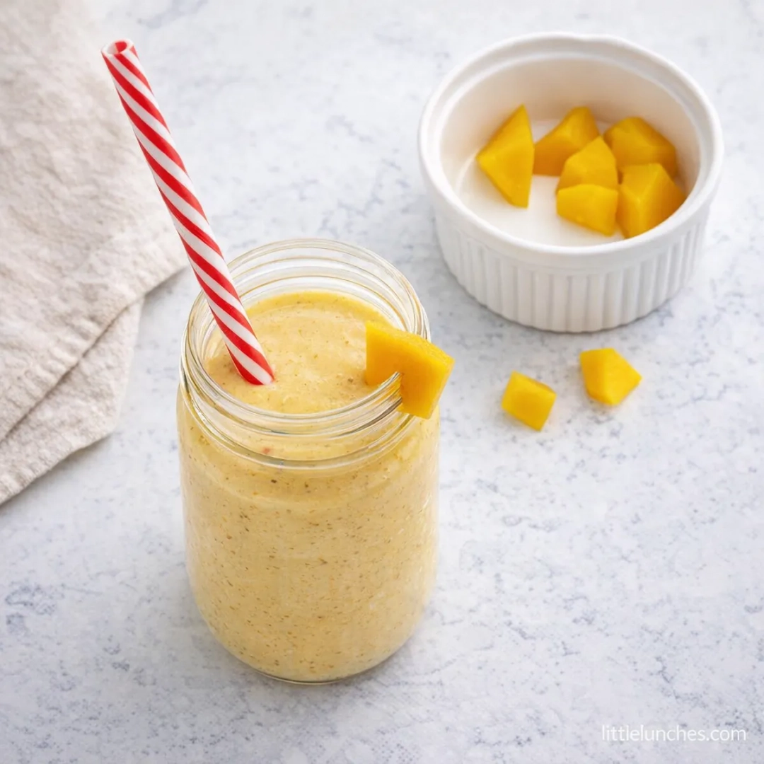 Smoothie de mango y banano