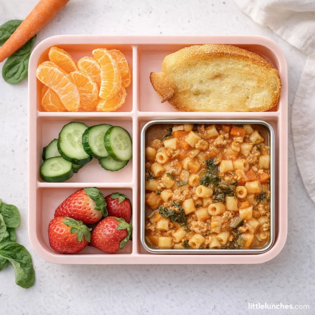 One-Pot Italian Pasta Soup Lunchbox