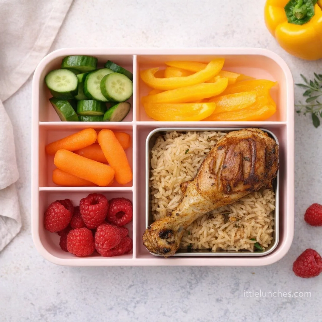 One-Pot Lemon Garlic Chicken with Rice
