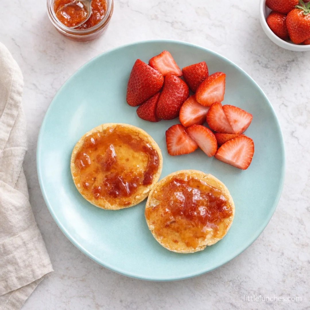 Peanut Butter and Jelly Arepas
