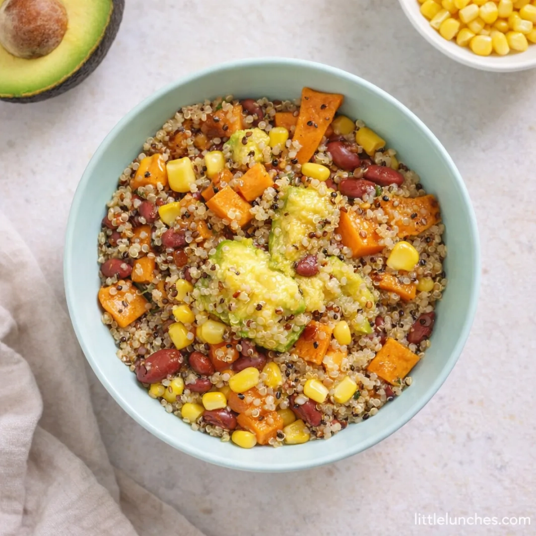 Ensalada de quinoa y camote