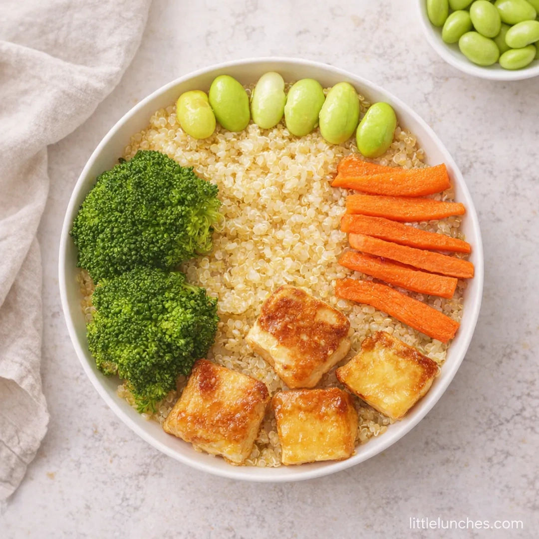 Bol de quinoa y vegetales