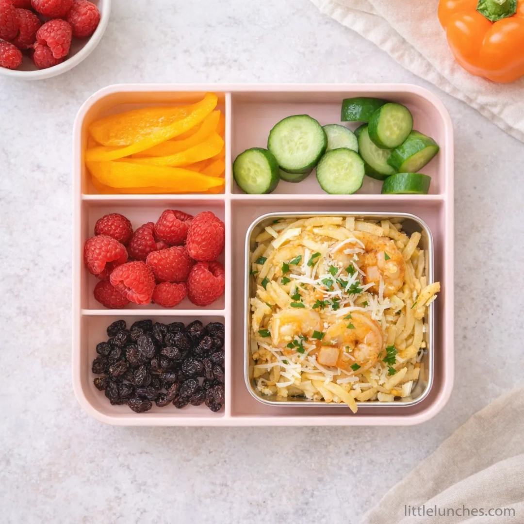 Shrimp Pasta Lunchbox