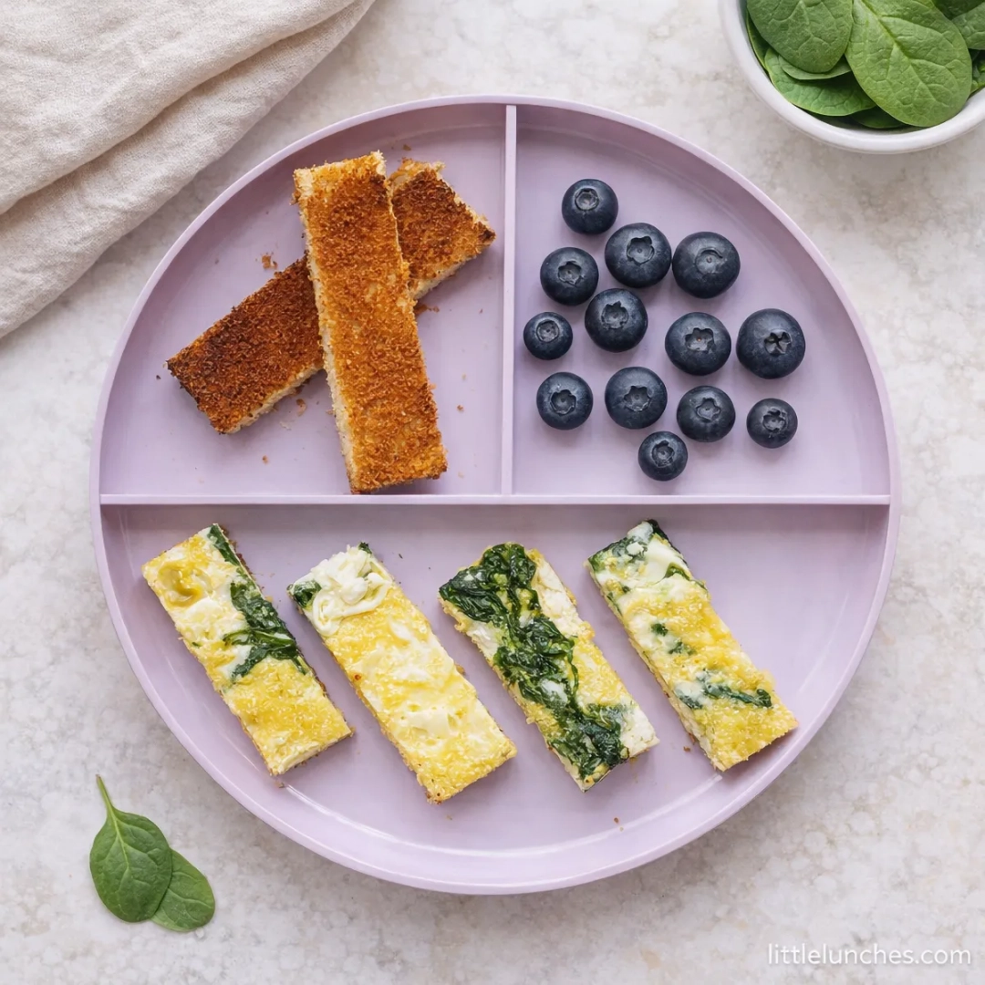 Spinach and Goat Cheese Frittata