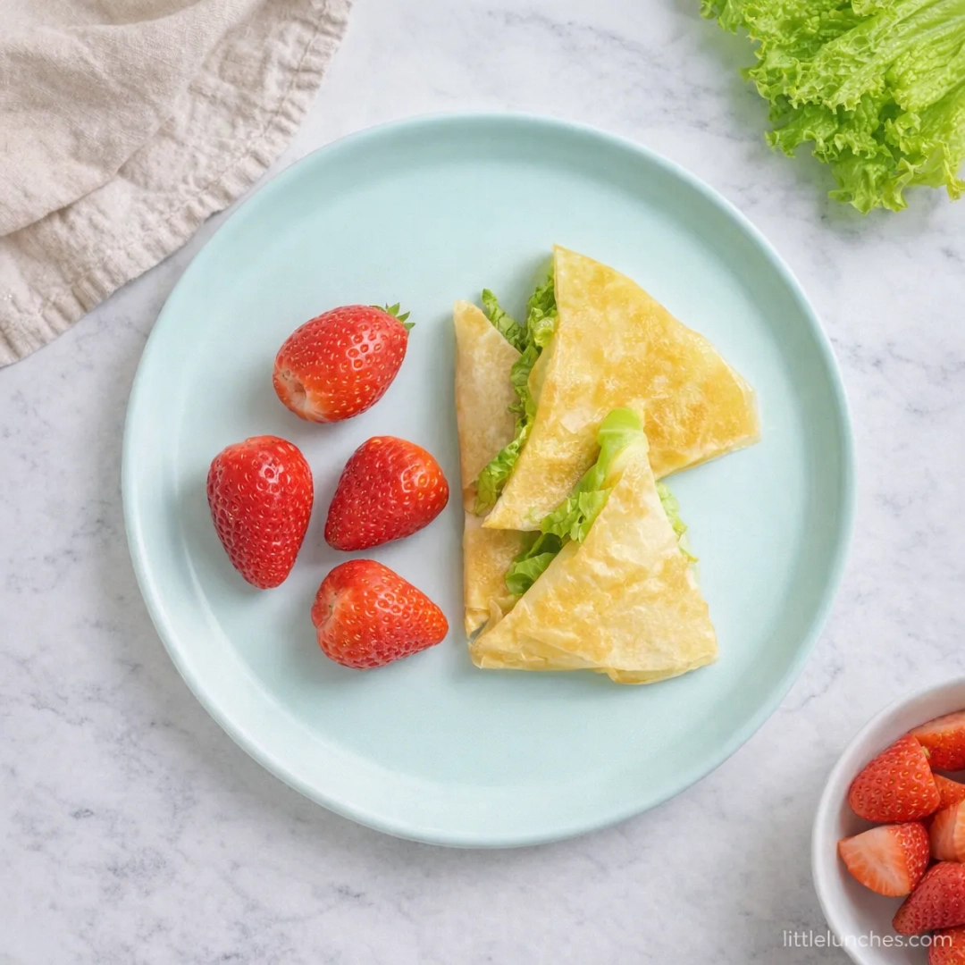 Quesadillas veganas de brócoli (gf)