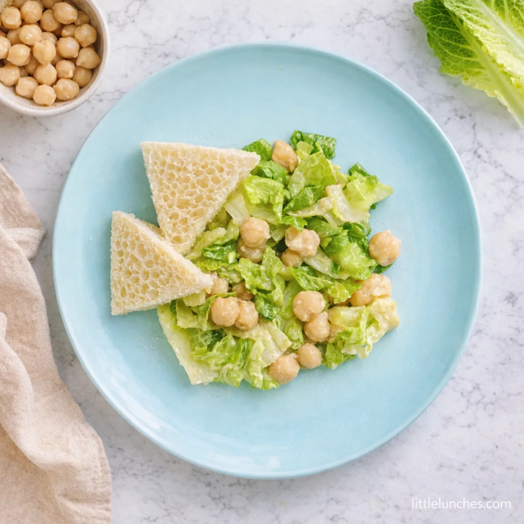 Ensalada césar vegana